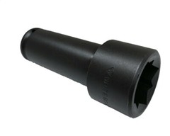 White USA Lineman Socket 1″x1-1/8″ four point and 1-1/8″ six pt socket 3 in 1