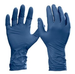 (2 boxes of 50)Hardy 7 Mil Blue Nitrile Examination Gloves X Large – 100 Gloves