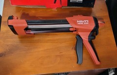 HILTI HDM 500 Manual Adhesive Epoxy Dispenser & Instruction Manual – NEW
