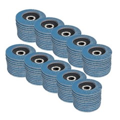 New 100 Pack 4-1/2″ X 7/8″ 40 Grit Premium Zirconia Flap Disc Sanding Grinding