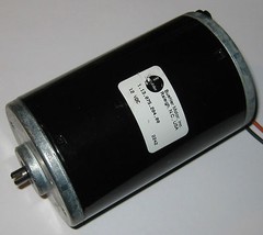 12 VDC Hobby Motor – 6000RPM – High Current / High Starting TQ – Short 6″ Wires