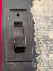 Cutler Hammer CC2200 200 Amp 240 Volt 2 Pole Circuit Braker
