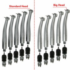1-5 YABANGBANG Dental High Speed Handpiece + 4 Hole Quick Coupler 360° / Rotor