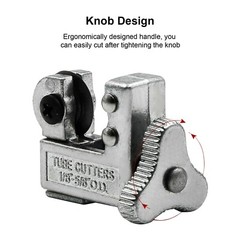 Mini Pipe Tubing Cutter 1/8″ to 5/8″ OD Copper Brass Aluminum Cutting HVAC Plumb