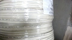 RG6U Siamese w/Messenger 500ft 60% Aluminum Braided 100% Aluminum Foil Cable CMR