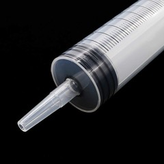 DFYOUHOME Large Plastic Syringe with Tube 60ml & 20ml 2pcs +