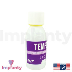 GDT Dental Tempcryl Resin Powder 100g & Liquid 150ml Set Self Cure & Durable
