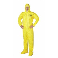 Dupont Tyvek Tychem QC122S Chemical Hazmat Coverall Suit ALL Sizes MD-6XL