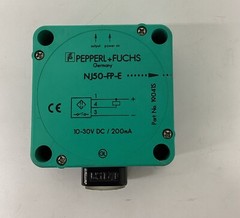 Pepperl & Fuchs 19041S / NJ50-FP-E Proximity Sensor 10-30VDC (RE172)