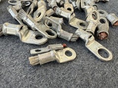 3lbs 12oz. Silver Coated Solid Copper Crimp Lugs Electrical Wire Connectors