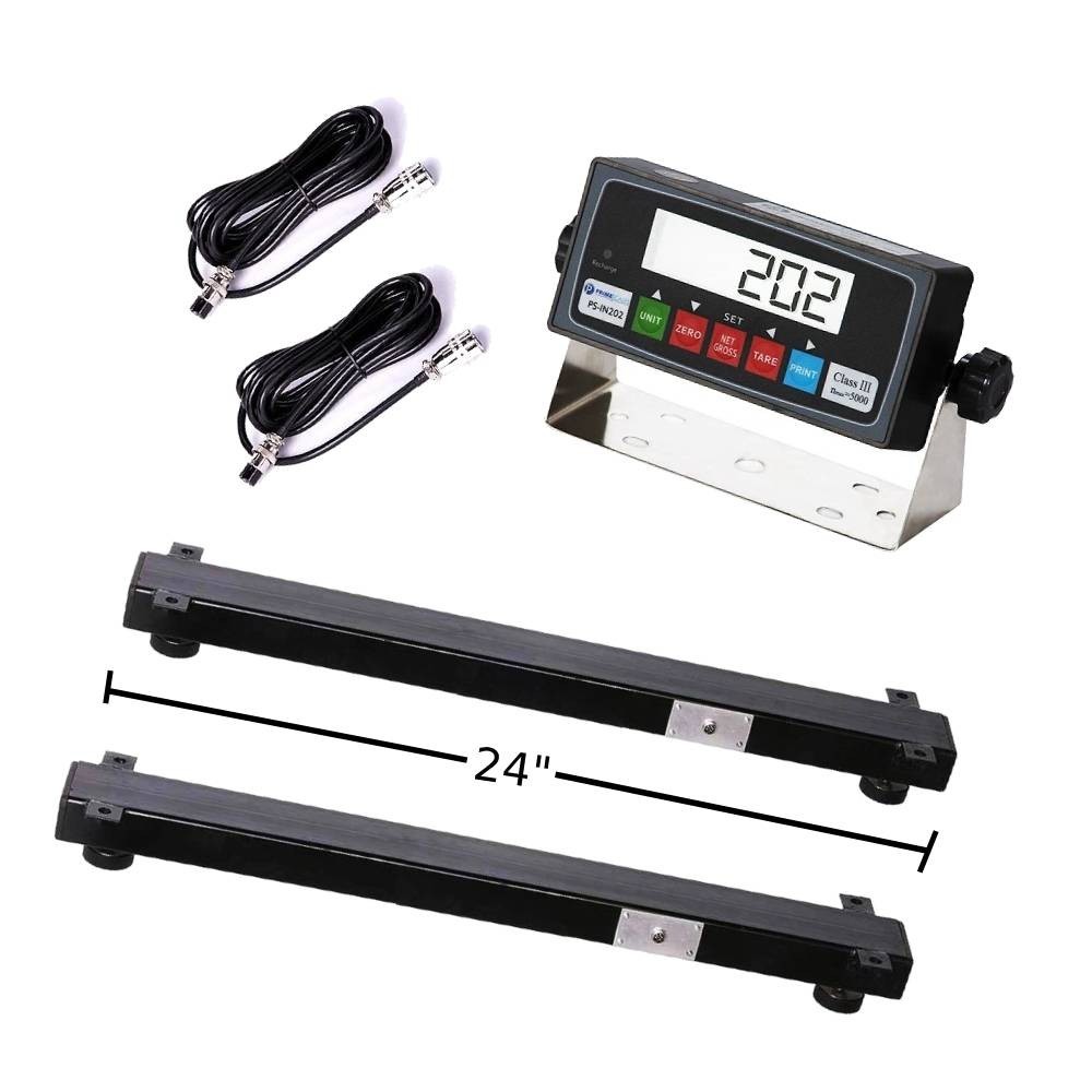 Prime Scales 24″ Weigh Bars Multi-purpose Weigh Beam System 5000 x 1 lb