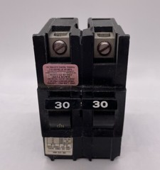 Federal Pacific FPE 30 Amp 2 Pole Stab-Lok Circuit Breaker Type NA