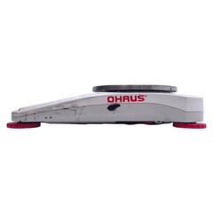 Ohaus SPX222 Scout Portable Balance, 220g Capacity, 5VDC, ø4.7in Pan, 22mm digit