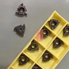 10pcs 16ERM AG60 LF6018 External thread turning insert 16ER AG60 0.5-3.0mm IC3/8