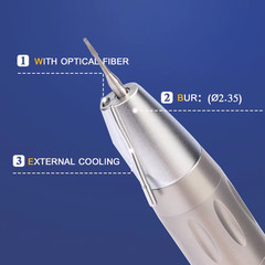 Dental Straight Handpiece AI-X-SG65L 1:1 Direct Drive External Cooling Spray Imp