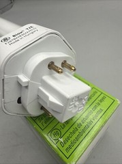 F26TBX/830/A/ECO 4Pin GE Compact Fluorescent Lamp 26 Watt Biax GX24q-3 New