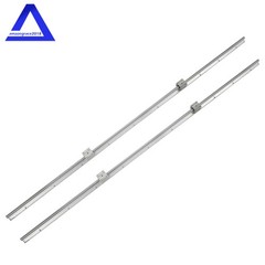 2 Pcs SBR12-1500mm Linear Raill Support With 4 SBR12UU Block Bearing Bearing