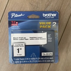 New sealed bundle of (107) Genuine Brother P-Touch TZe-Labels & Cable Wire Tapes