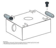 Sigma Engineered Solutions 14250 Metal Electrical Outlet Box Weatherproof Easy M