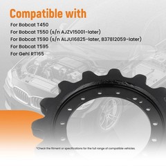 Direct Fit 15-Teeth Undercarriage Track Drive Sprocket for Bobcat T450 T550 T595