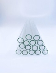 4″ Long (36) Pcs Glass Tubes 10mm OD 8mm ID Tubing 1mm Thick Wall