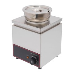 150W Electric Cheese Sauce Warmer Dispenser Stainless Steel Hot Fudge Heater