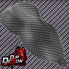 HYDROGRAPHIC FILM CARBON FIBER BLACK & CLEAR WATER TRANSFER HYDRO DIP DIPPING