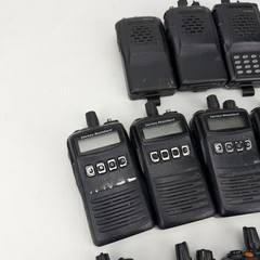 Lot of 13 Vertex Standard VX-800V VX-454-D0-5 VX-210V VHF Radio (Untested)