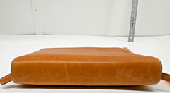 Franklin Covey Planner Tan Leather Zip Planner Heritage Travelware 756643 Zipper