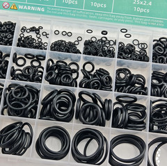 1020pcs Nitrile O-Ring Repair Kit Rubber Sealing Ring Assortment Set