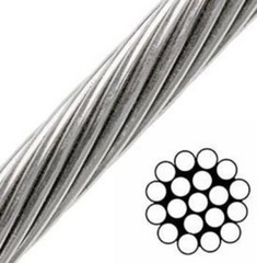 304 Stainless Steel Cable Strand 3/64″, 1X19: 50 to 5000 ft. Made in Korea
