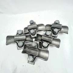 LOT OF 5 (M) F336653 POWER ACT-118.50-1.18 ALUMINUM TRUNNION CLAMP POWER LI