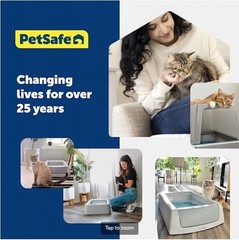 ScoopFree Premium Blue Crystal Cat Litter Tray Disposable Refill 6 Pack Control