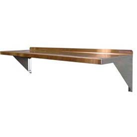 Prairie View WS1224 Wall Mount Shelf 12″”W x 12″”H x 24″”L Aluminum Prairie View