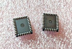 2 pcs M87C257-15C1 PLCC-32(11.4×13.9)
