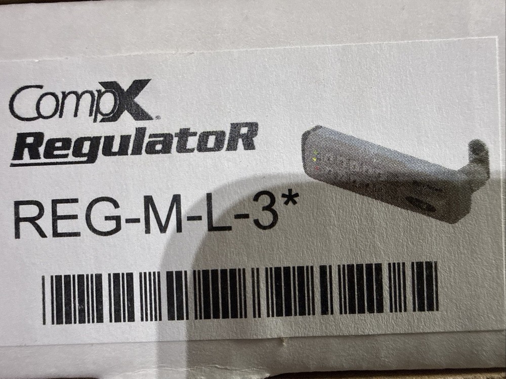CompX Regulator REG-M-L-3 Electronic Keyless Lock 1-3/16 inch cylinder length