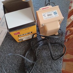 NISSYO Step down Transformer NDF-1500U AC110-130 to 100v 1500W 2 OUTLETS