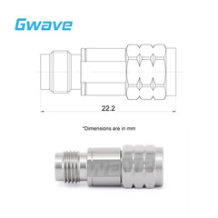 2.4mm Female to 1.85mm Male Adapter, DC – 50GHz