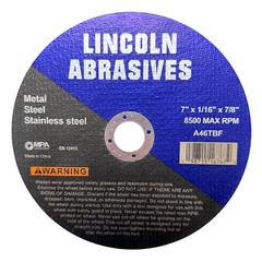 50 Pc 7″ x 1/16″ x 7/8″ Cut off Wheels Stainless Steel Metal Cutting Discs