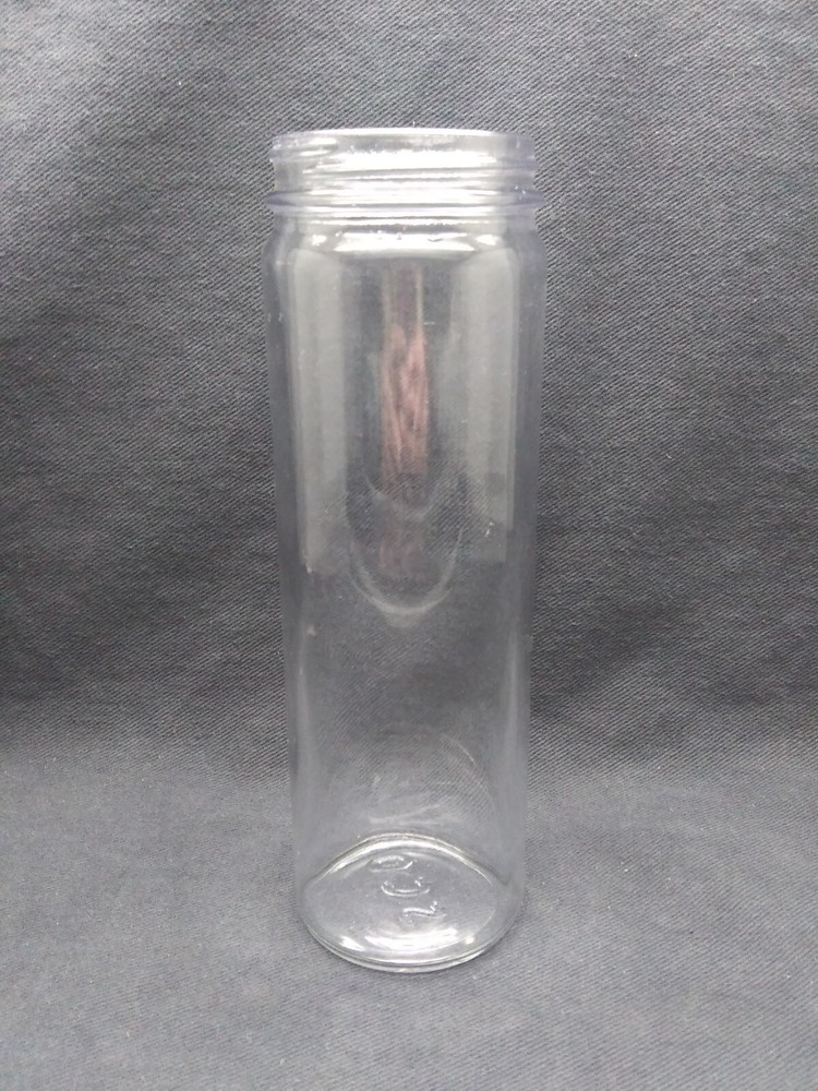 ISCO 350mL Plain Glass Cylindrical Jar 190mm H x 60mm OD No Cap