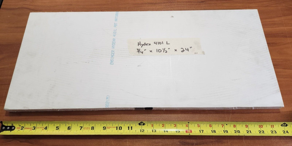 HYDEX 4101 L NATURAL SHEET STOCK 0.75″ X 10.50″ X 24.00″