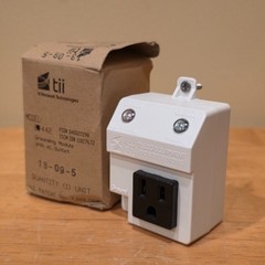 Tii Network Technologies 442 Grounding Module w/ AC Outlet – New Open Box