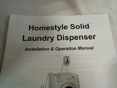 ECOLAB Homestyle Solid Laundry Detergent Dispenser W/ Control Panel