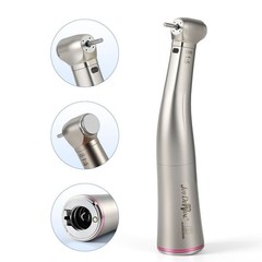 Dental Mini Head 1:5 Increasing Electric LED Contra Angle Handpiece 4 Spray
