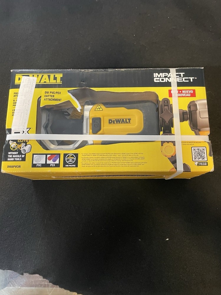 Dewalt Impact Connect DWAPVCIR PVC/PEX Cutter Attachment Max 2″