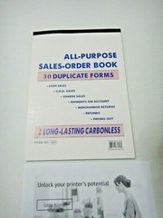 All-Purpose Carbonless Sales Order Book 7.5″ x 10.5″ 2-Part US Seller