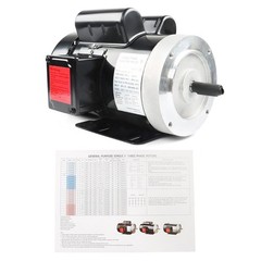 2HP General Electric Motor 3450 RPM 56C 115V/230V 60HZ 5/8″ Shaft 1 Phase
