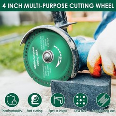 5 Pack 4 Inch Indestructible Disc for Grinder, Indestructible Grinding Discs for