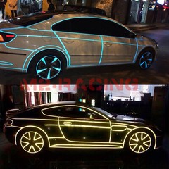 Reflective Tape Safety Self Adhesive Strip Reflector Sticker Decal 1CM x 150FT