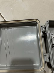 Primex P350 Gray Plastic Indoor/Outdoor Weatherproof Enclosure Box Square Wall